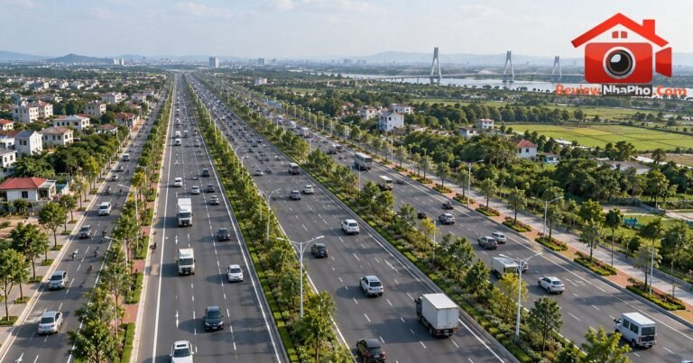 Tuyến đường trục Tây Thăng Long: Cơ hội phát triển kinh tế Hà Nội