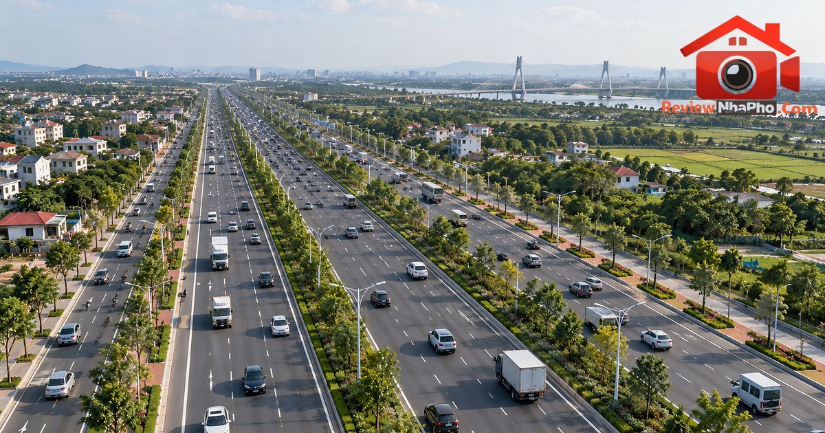Tuyến đường trục Tây Thăng Long: Cơ hội phát triển kinh tế Hà Nội