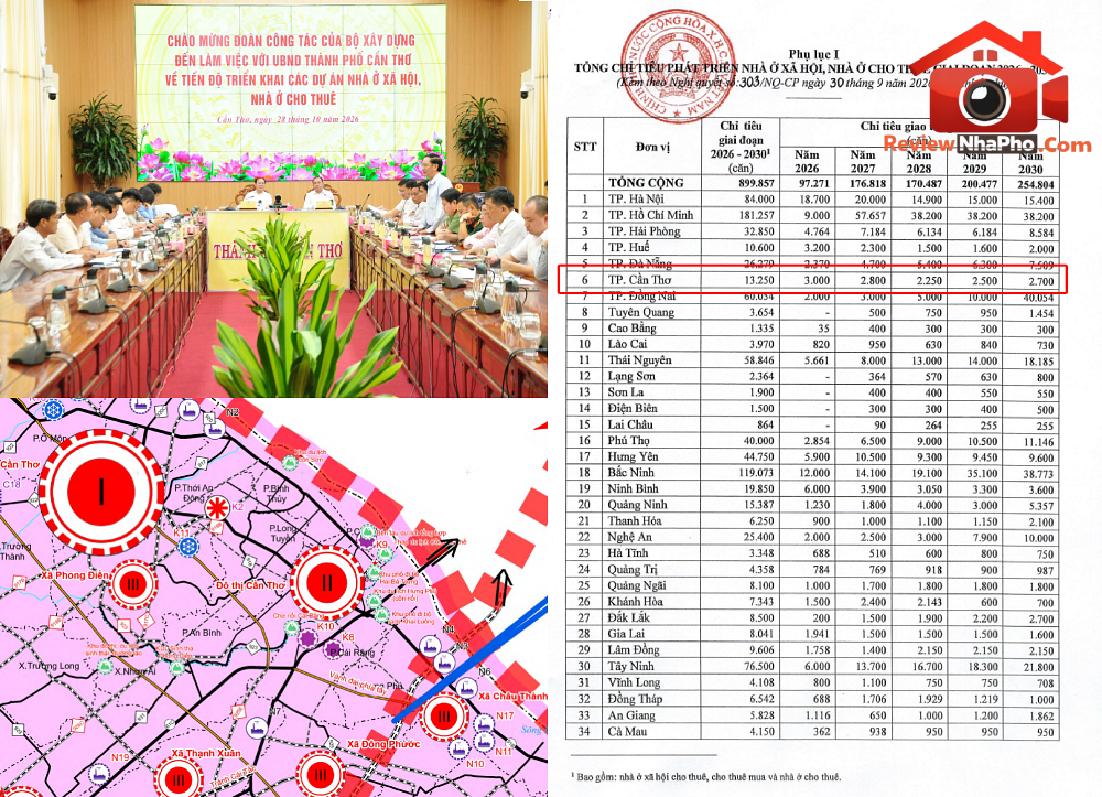 Cần Thơ sắp có thêm 7.700 căn nhà ở xã hội mới