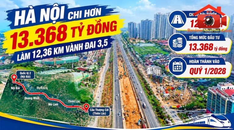 Hà Nội đầu tư 13.368 tỷ cho Vành đai 3,5: Cơ hội và thách thức