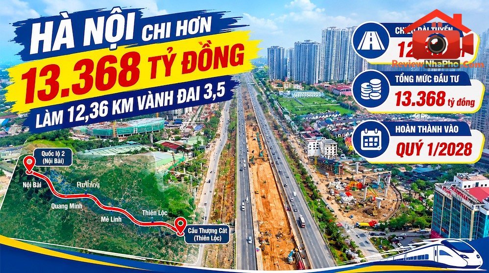 Hà Nội đầu tư 13.368 tỷ cho Vành đai 3,5: Cơ hội và thách thức