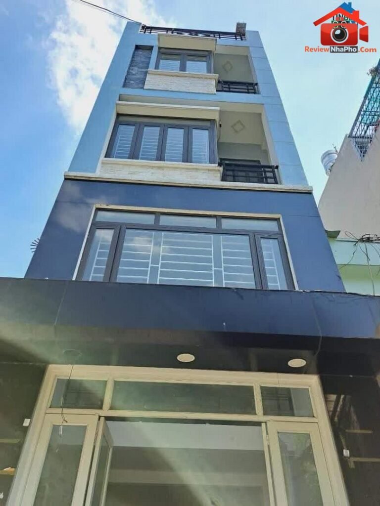 Review nhà phố Tân Phú 5 tầng hẻm xe hơi gần AEON giá 5.7 tỷ