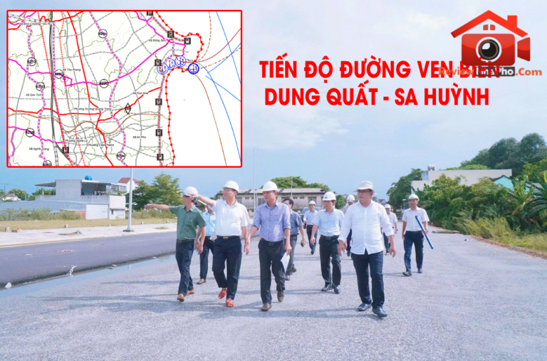 Tuyến đường ven biển Quảng Ngãi dần hoàn thiện, tiến độ mới ra sao?