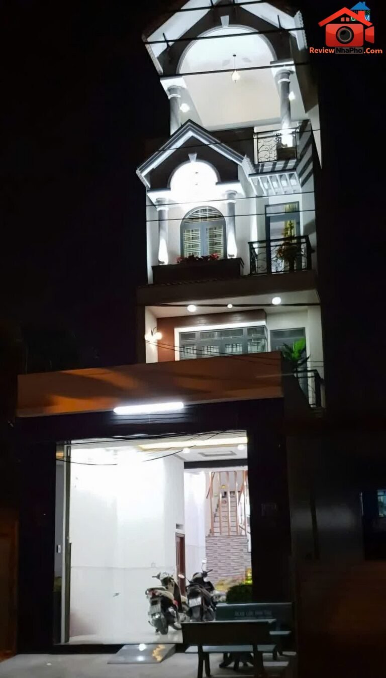 Review nhà phố 2 mặt tiền Bình Tân TP.HCM – Diện tích 155m², Giá 10.5 tỷ