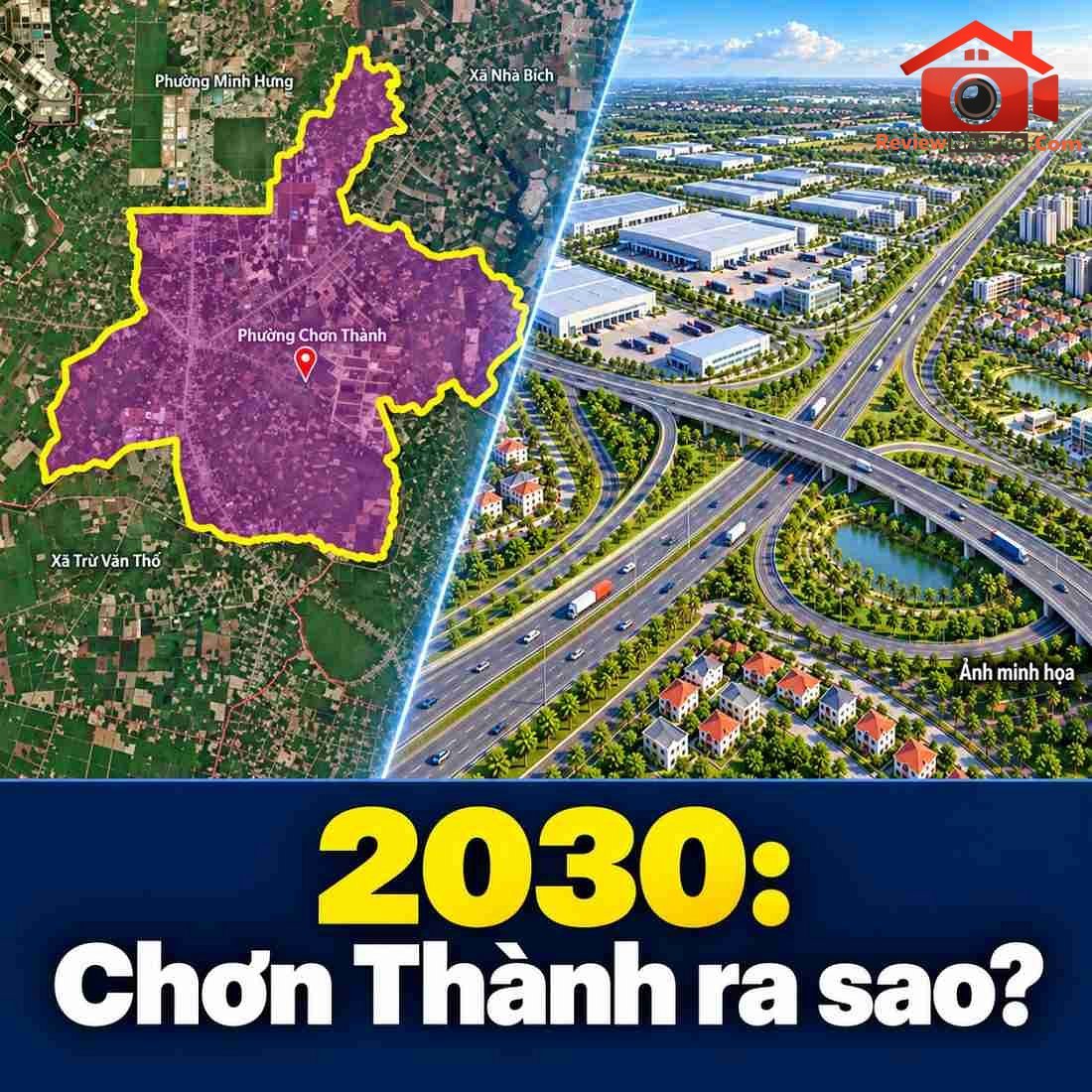 Chơn Thành và những đổi thay đô thị đến năm 2030