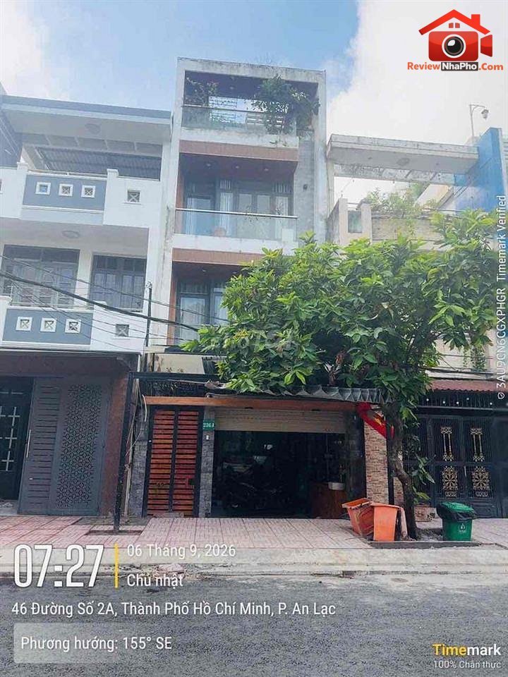 Review nhà phố mặt tiền 11.2 tỷ, 90m2 tại Phường An Lạc, Quận Bình Tân, TP.HCM
