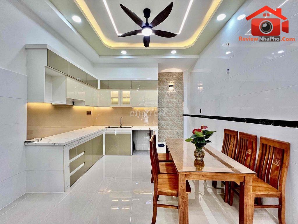 Review nhà phố Quận Bình Tân TP.HCM 60m2 giá 5.48 tỷ