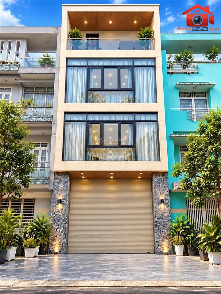 Review nhà phố 4 tầng 80m2 giá 7.6 tỷ tại Đường Tên Lửa, Bình Tân TP.HCM
