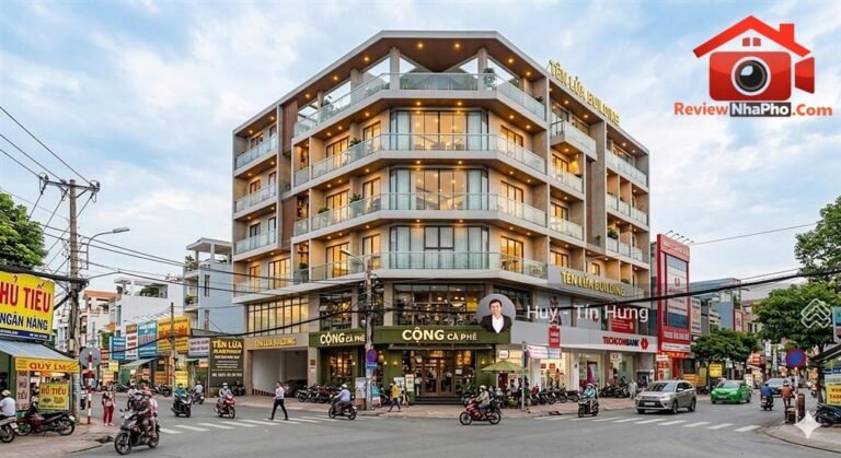 Review nhà phố góc 2 mặt tiền Đường Tên Lửa, Quận Bình Tân, TP.HCM – 450m2 giá 105 tỷ