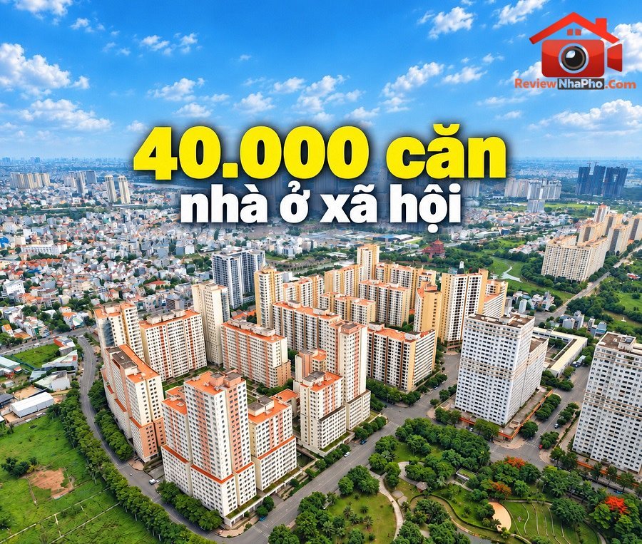 TP.HCM triển khai 40.000 căn nhà ở xã hội từ đất công