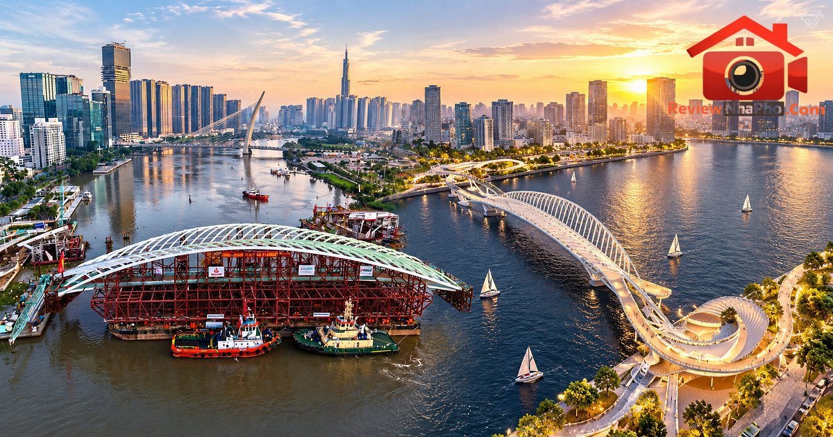 Cầu đi bộ nghìn tỷ TP.HCM thúc đẩy phát triển đô thị
