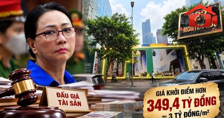 Thị trường bất động sản: Đấu giá nhà đất triệu đô tại TP.HCM