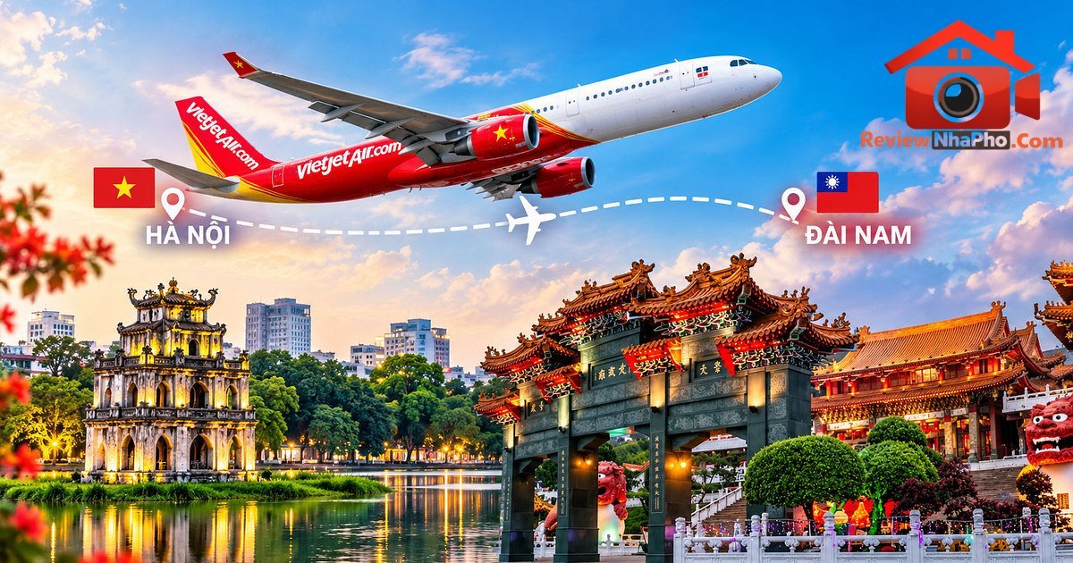 Việt Nam có đường bay thẳng Hà Nội – Đài Nam mới