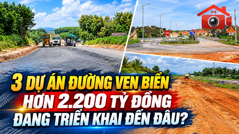 Cập nhật tiến độ 3 dự án ven biển Lâm Đồng hơn 2.200 tỷ