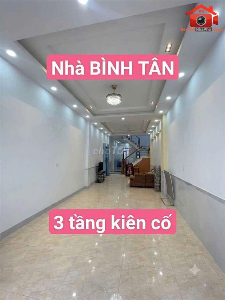 Review nhà phố Quận Bình Tân TP.HCM giá 5 tỷ diện tích 76m2