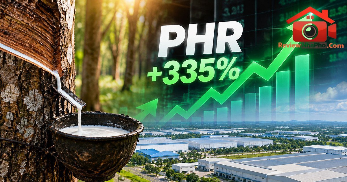 Lợi nhuận cao su Phước Hòa dự báo tăng 335% năm 2026