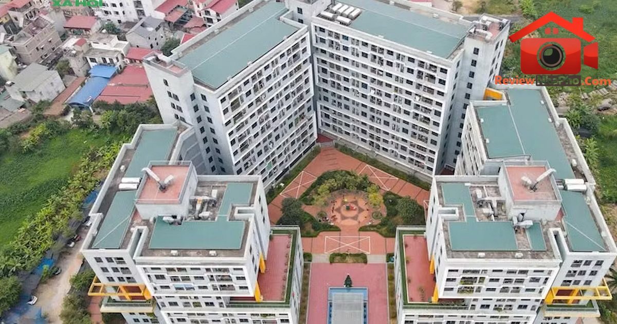 Một dự án nhà ở xã hội trên địa bàn Hà Nội. Ảnh minh họa Hà Nội giao liền 3 lô đất để xây dựng nhà ở xã hội - Ảnh 1.
