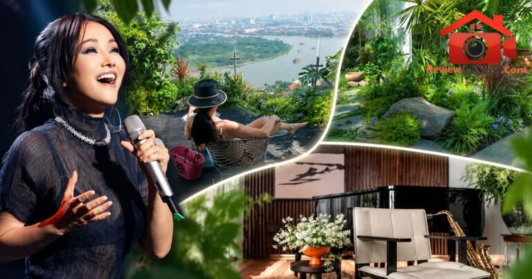 Khám phá penthouse nghệ thuật 650m2 của diva Hồng Nhung