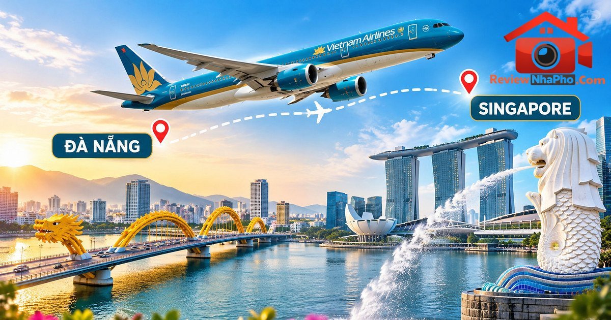 Đà Nẵng sắp có đường bay thẳng đến Singapore