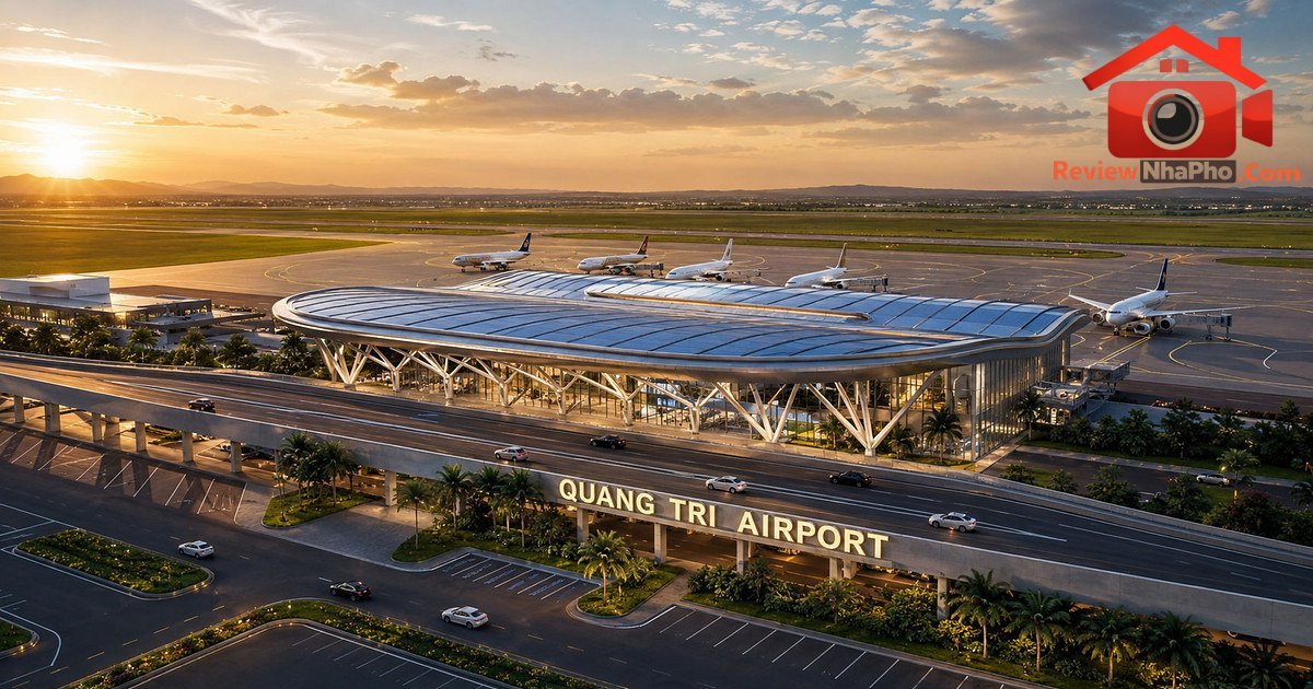 Cảng hàng không Quảng Trị: Dự kiến khai thác tháng 3/2027