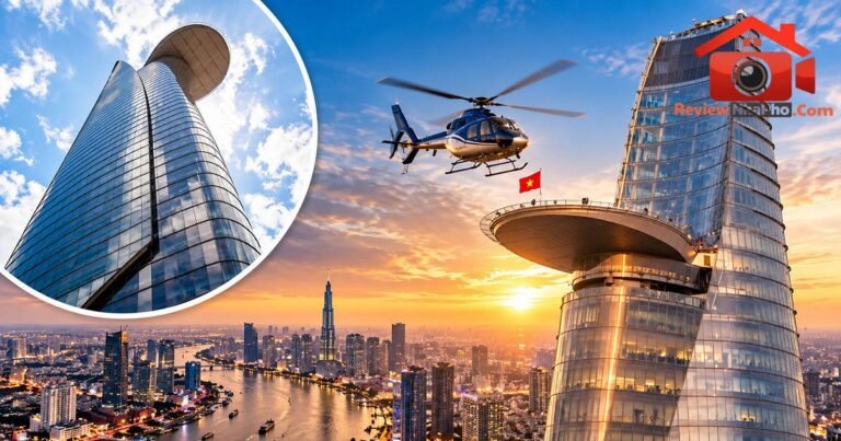 Bitexco Financial Tower: Biểu tượng kiến trúc chọc trời tại TP.HCM