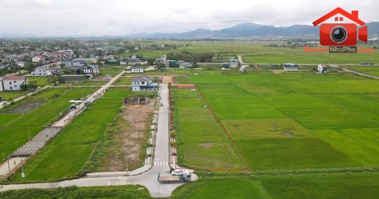 Giảm giá bất động sản đấu giá đất vùng quê Hà Tĩnh