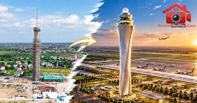 Sân bay Gia Bình: Tháp kiểm soát không lưu cao nhất nước