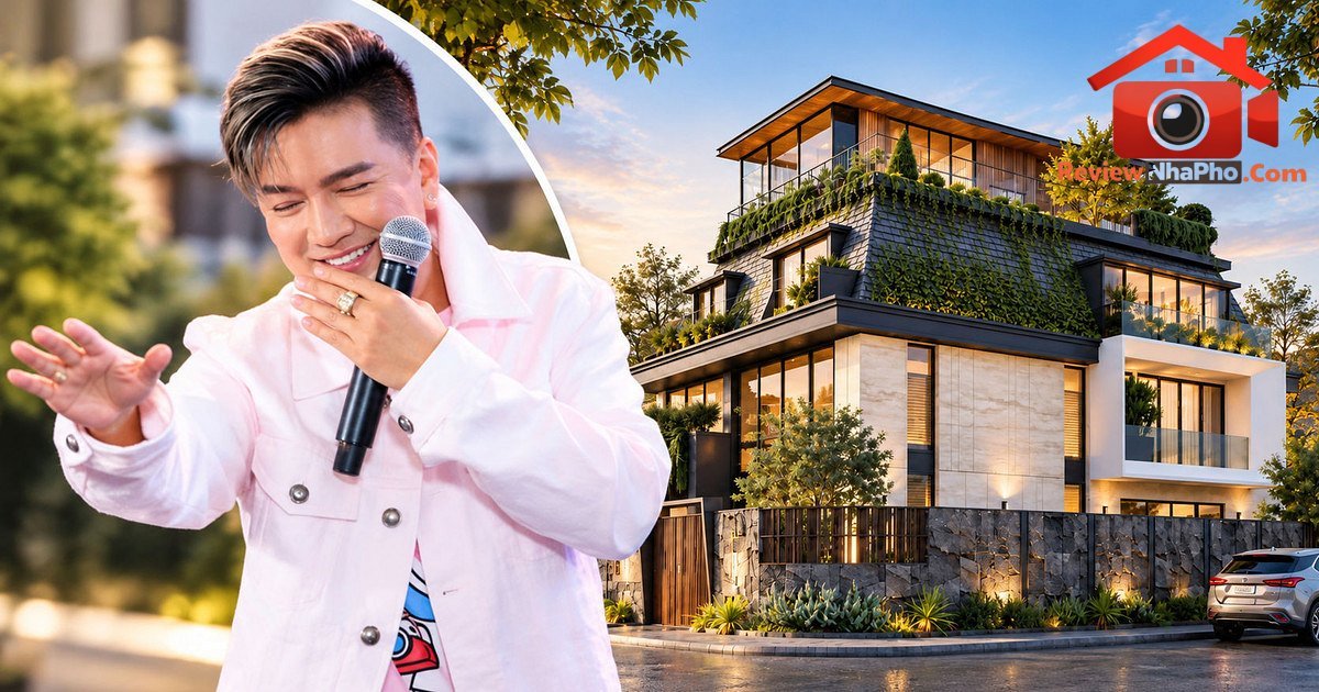 Khám phá biệt thự mới của Đàm Vĩnh Hưng tại quận 2