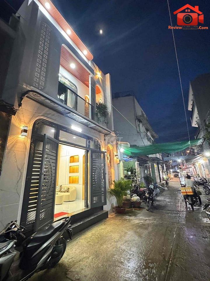 Review nhà phố mới xây tại Đường số 4, Phường Bình Hưng Hòa A, Quận Bình Tân, TP.HCM