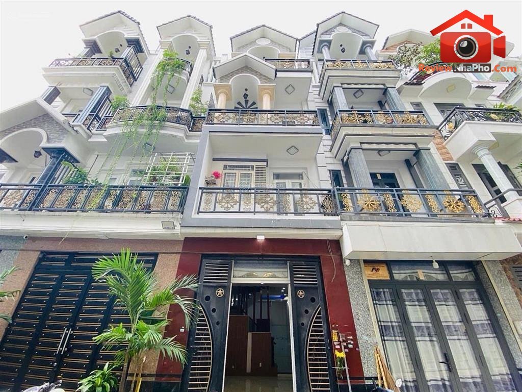 Review nhà phố 4 tầng tại Hương lộ 2, Bình Trị Đông A, Quận Bình Tân
