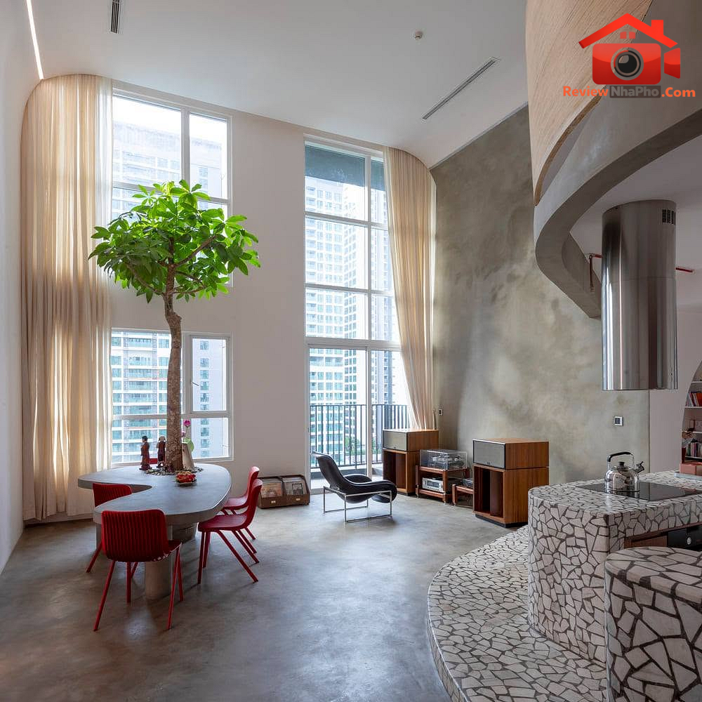 Căn hộ 200m² TP.HCM: Mất 3 năm hoàn thiện dải đá mài mang ký ức xưa- Ảnh 1. Căn hộ 200m² TP.HCM: Mất 3 năm hoàn thiện dải đá mài mang ký ức xưa- Ảnh 1.