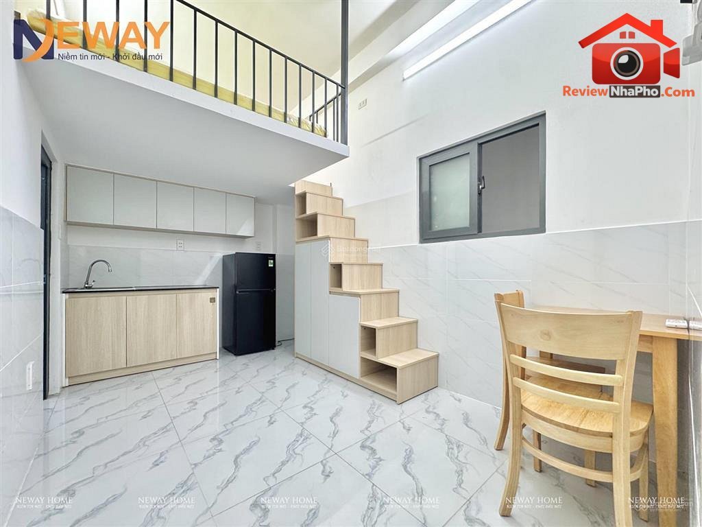 Review nhà phố Quận Tân Phú TP.HCM – Căn hộ dịch vụ duplex 30m2 giá 4.6 triệu