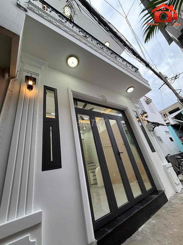 Review nhà phố Quận Tân Bình TP.HCM, nhà mới 2 tầng 2PN giá 3.56 tỷ