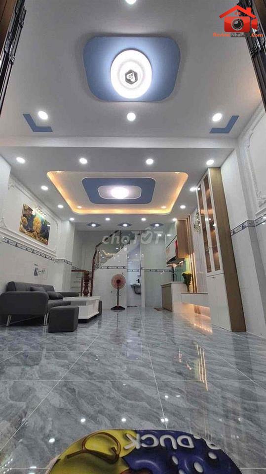 Review nhà phố Quận Tân Phú TP.HCM giá 4.58 tỷ, diện tích 48m2