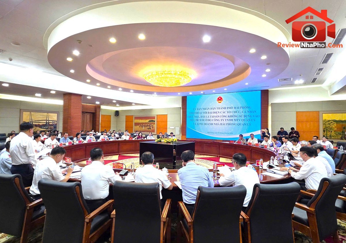Hải Phòng đối thoại, xem xét phương án xử lý 273 điểm nhà, đất công  - Ảnh 1.