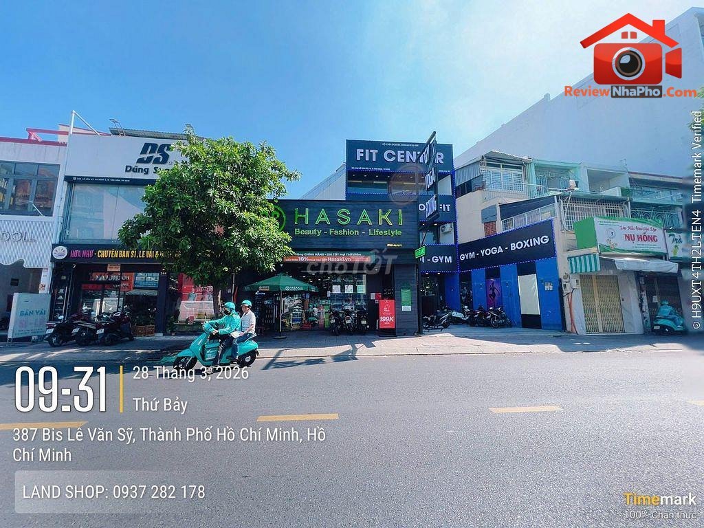 Review nhà phố mặt tiền 342 Lê Văn Sỹ Quận Tân Bình TP.HCM