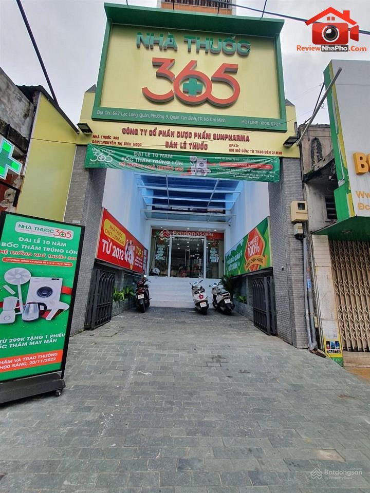 Review nhà phố TP.HCM 662 Lạc Long Quân, 118m², giá 28 tỷ