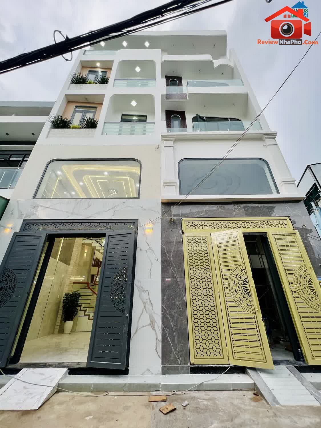Review nhà phố quận Bình Tân, TP.HCM giá 6,9 tỷ – 50m² 5PN 5WC
