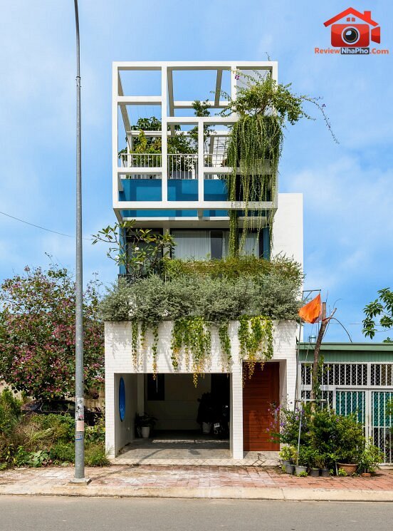 Nhà phố 150 m² tại Bình Dương: Kiến trúc nông nghiệp độc đáo