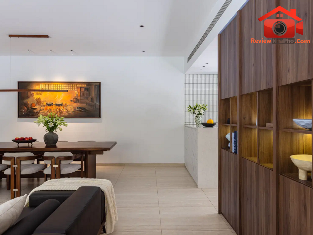 Nhà phố ba thế hệ tại Hà Đông: 3 khoảng vườn đan xen hóa giải khu đất hình lục giác- Ảnh 7. Nhà phố ba thế hệ tại Hà Đông: 3 khoảng vườn đan xen hóa giải khu đất hình lục giác- Ảnh 7.