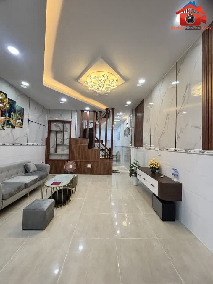 Review nhà phố Bình Tân – 4PN, 3 tầng, giá 4.989 tỷ