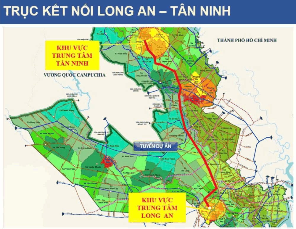 Tây Ninh triển khai cao tốc và trục đường kết nối dài 74km
