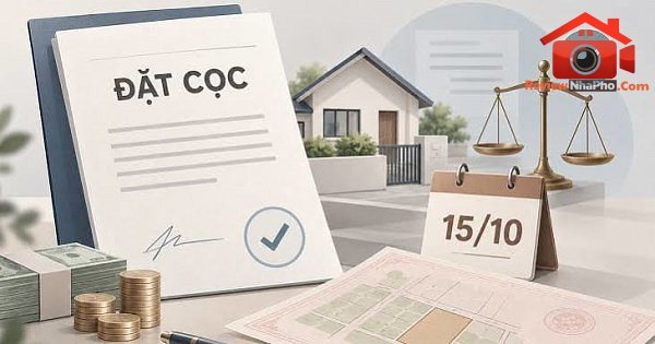 Những lưu ý quan trọng về đặt cọc từ 15/10