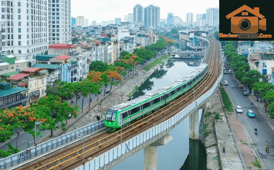 Tuyến đường sắt đô thị Cát Linh-Hà Đông.