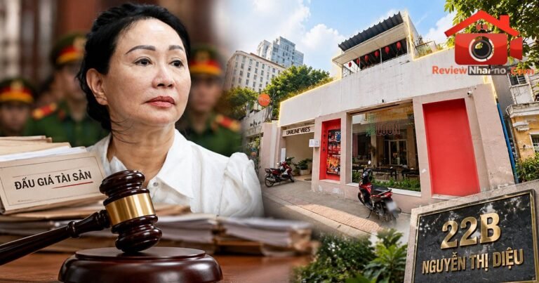 Biệt thự 202,5 tỷ của bà Trương Mỹ Lan sắp đấu giá